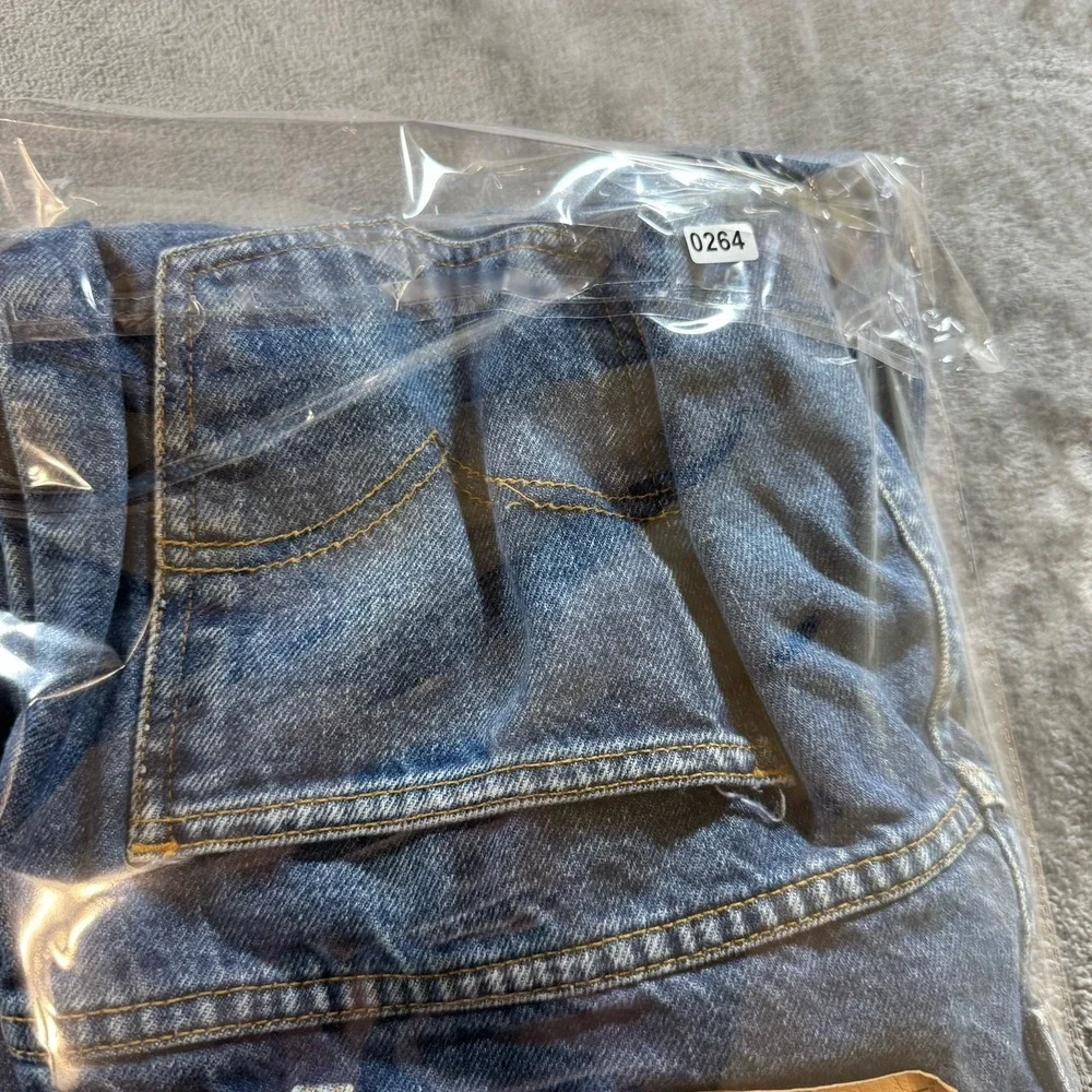 Vintage Levi's 505 Jeans Men's 38x34 Fits 36x30 Orange‎ Tab Faded Whiskered 90s